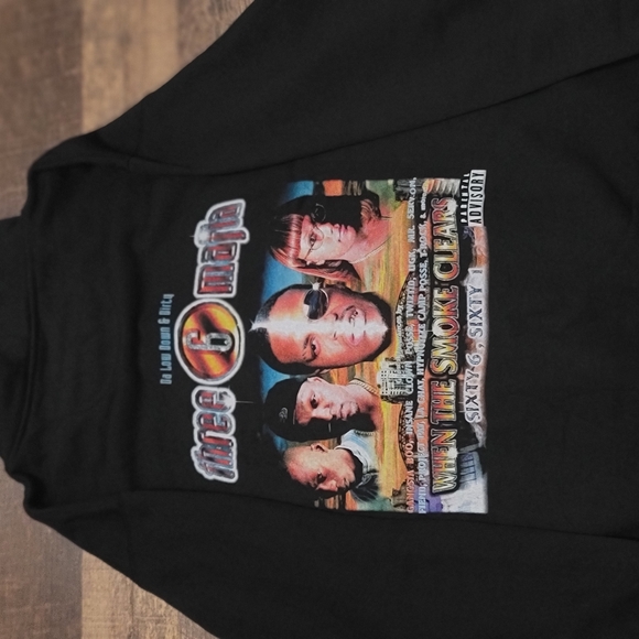 Three 6 Mafia Graphic Hoodie - Picture 5 of 7